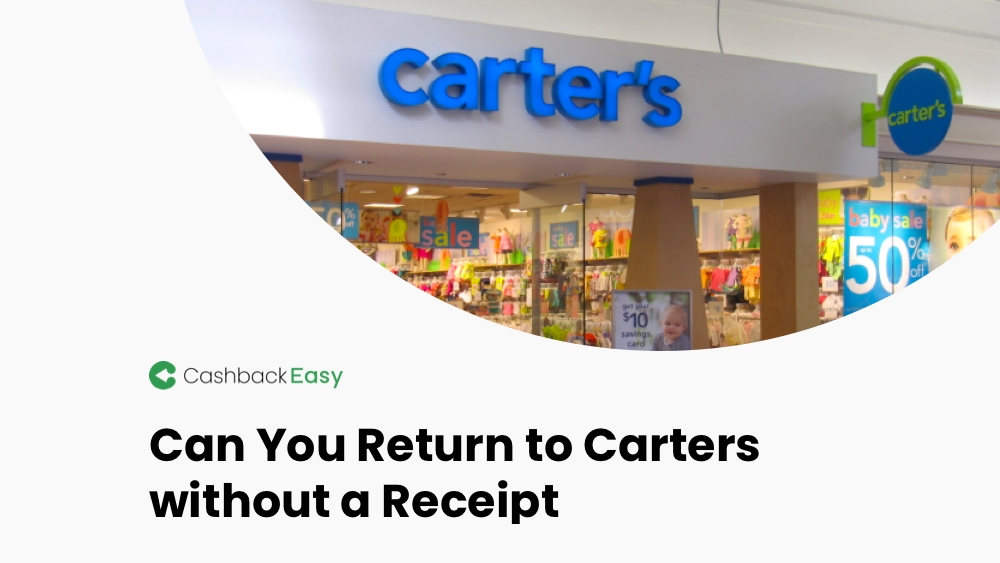 carter's return without a receipt