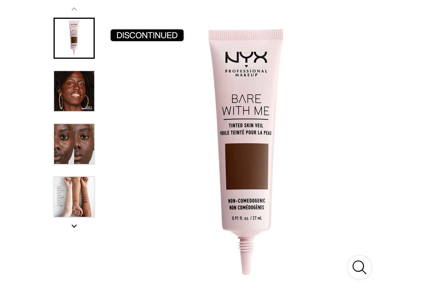 NYX Bare With Me Tinted Skin Veil