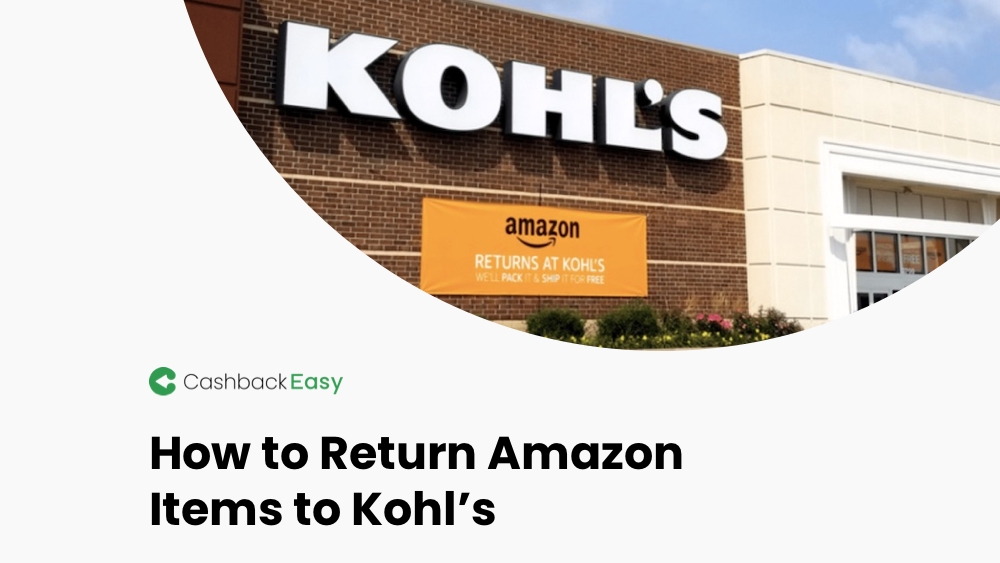 How to Return Amazon Items to Kohl’s