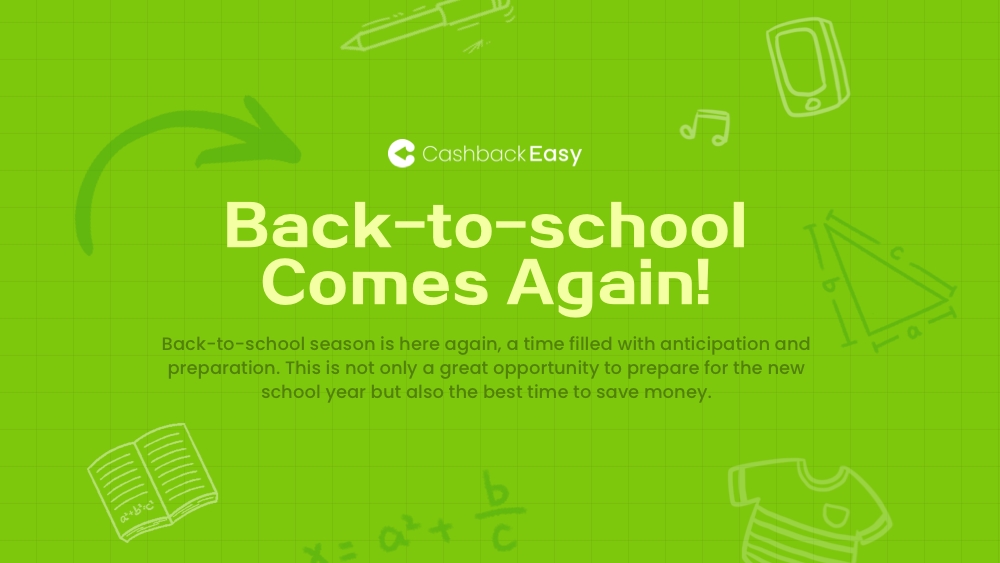 Back to School Sales Collection List 2024