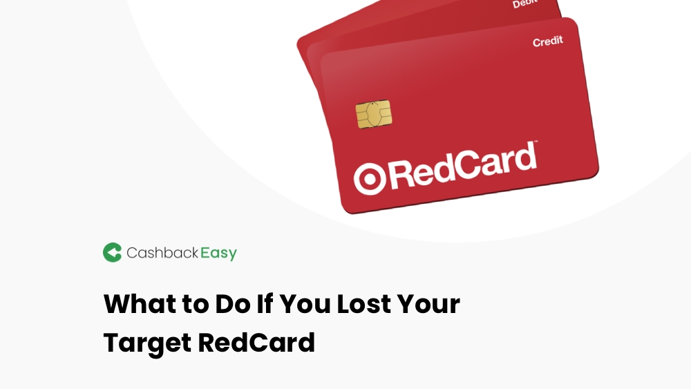 What to Do If You Lost Your Target RedCard